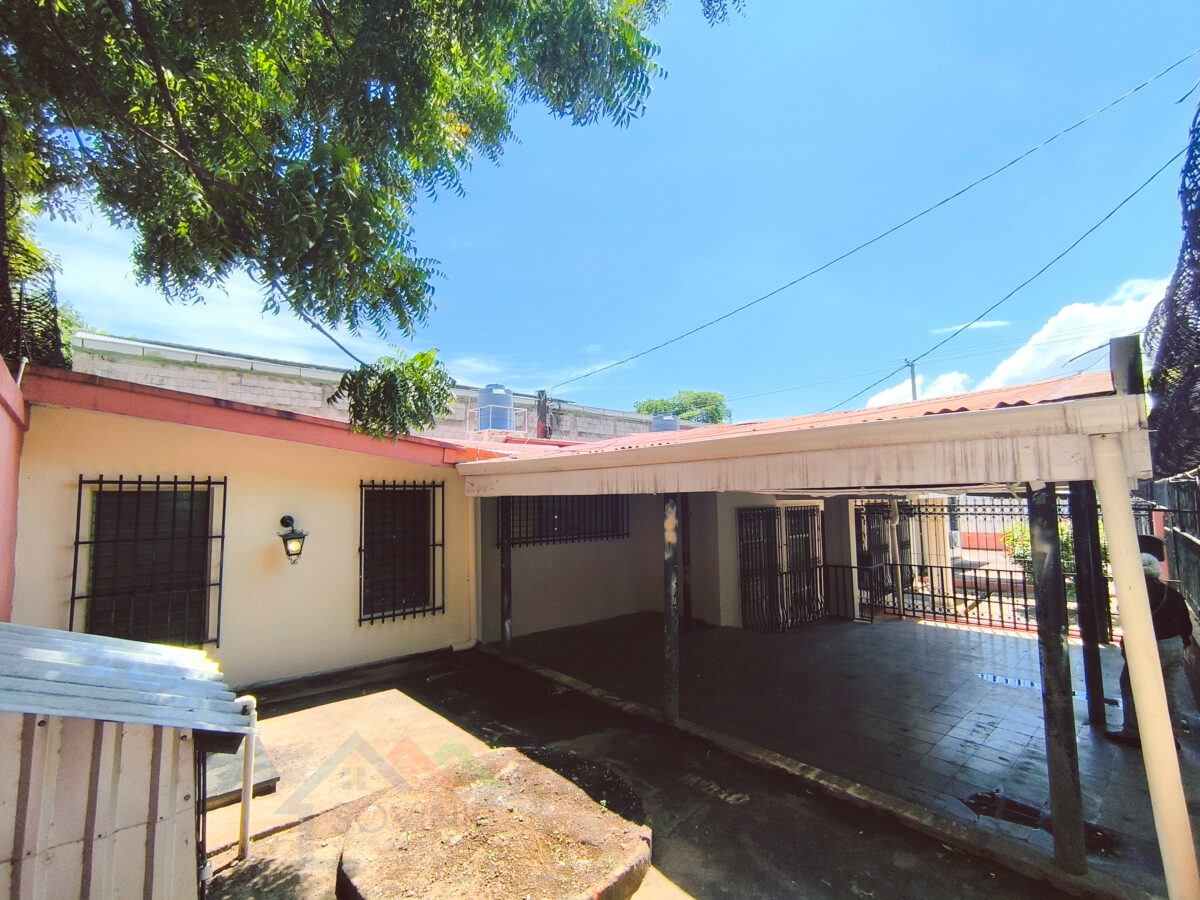 Venta de casa en Managua por tiscapa